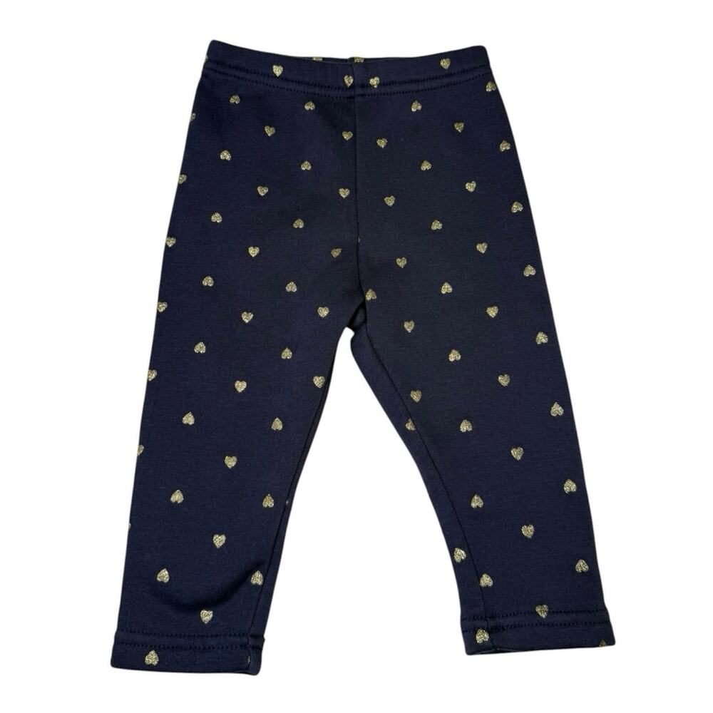 NWOT Carter's Sweatpants Girl Hearts Blue 12 Months
